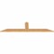 Ekena Millwork Portland Smooth Timber Gable Bracket, Western Red Cedar, 84"W x 21"H x 1 1/2"D x 5 1/2"F, 6/12 Pitch GBW084X21X0206POR00SWR - alternate 3
